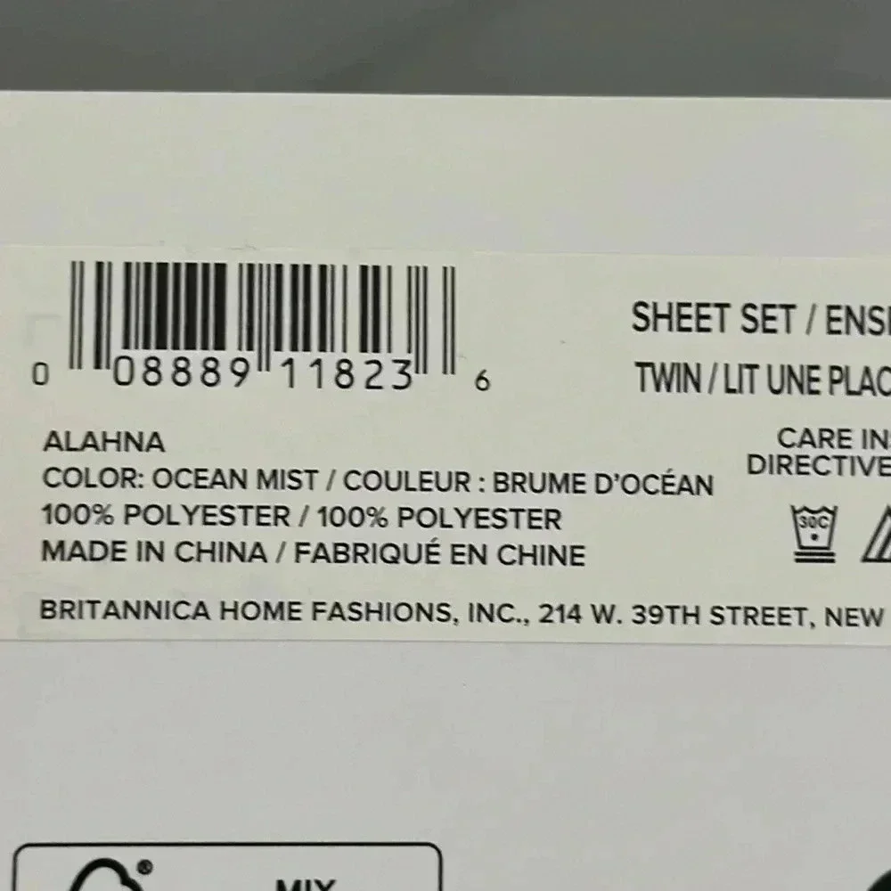 UGG Alahna Twin XL Sheet Set Cooling Technology For Comfort